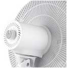 Bush White Pedestal/Desk Fan- 16 Inch
