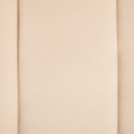 Argos Home Letti Velvet Footstool - Latte