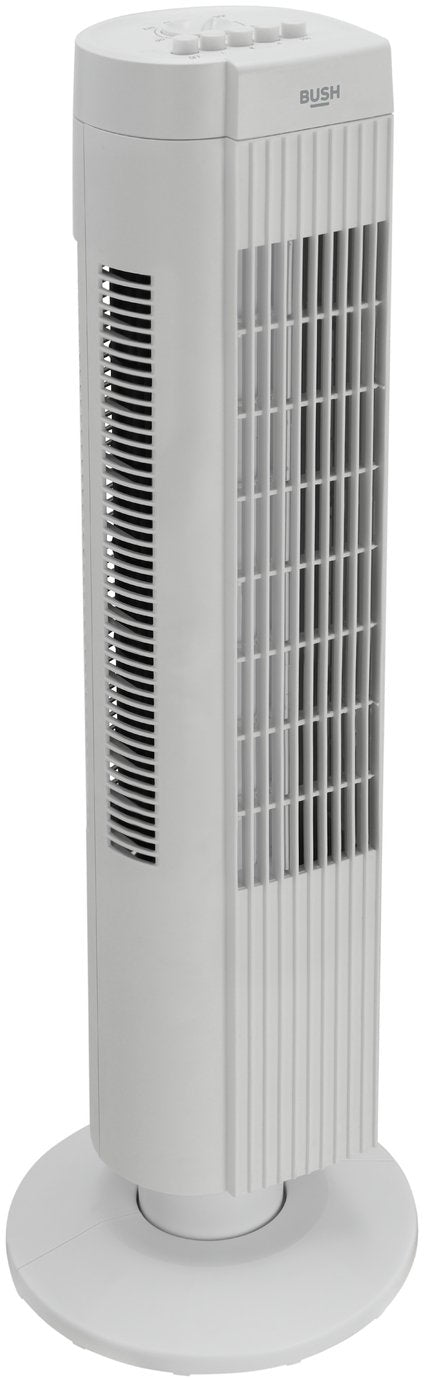 Bush White Tower Fan