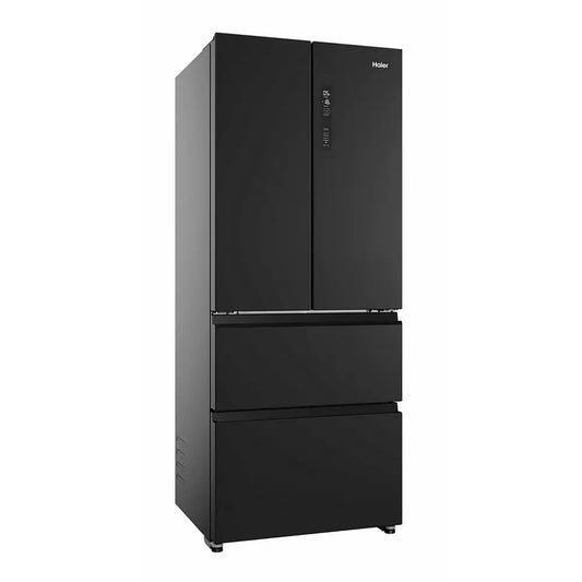 Haier HFR3718ENPT Fridge Freezer - Black