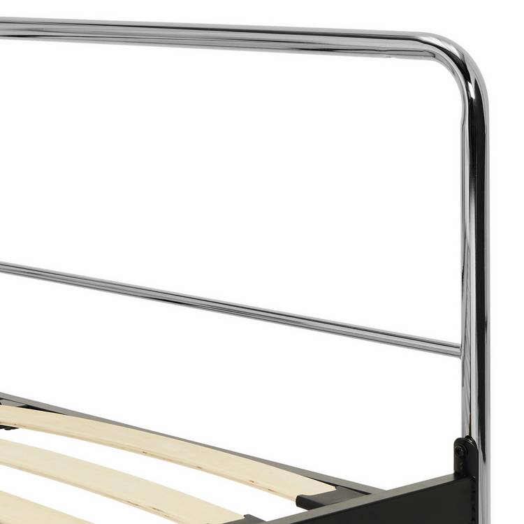 Habitat Albers Steel Double Bed Frame - Nickle