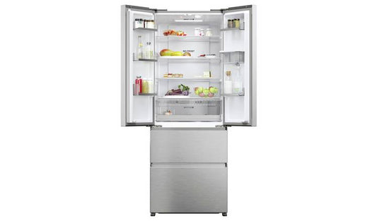 Haier HFR5719EWMP American Fridge Freezer- Inox