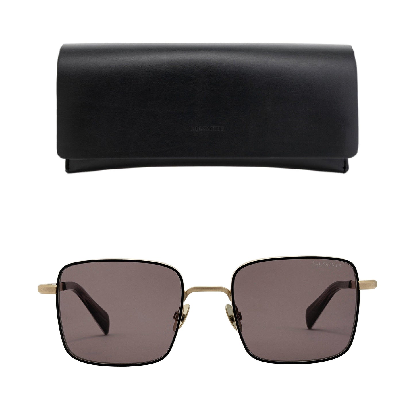 AllSaints Men's Angular Square Sunglasses