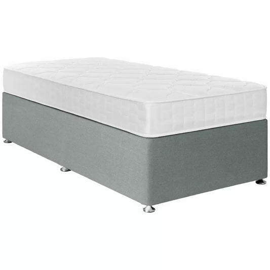 Argos Home Dalham Memory Single Divan Bed - Grey