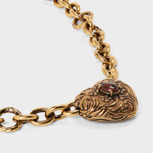 Chloe Womens Heart Necklace