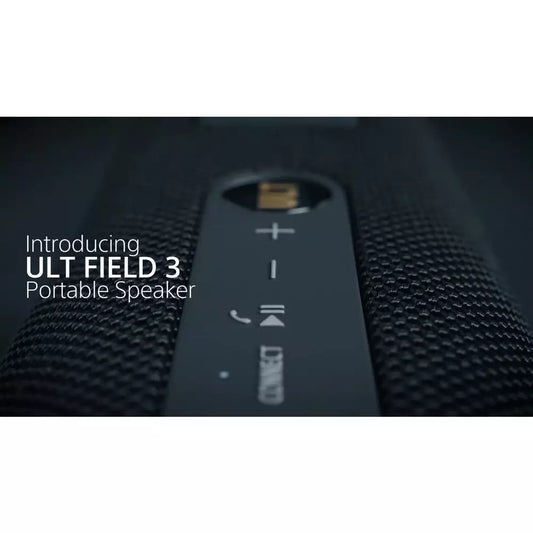 Sony ULT Field 3 Portable Bluetooth Speaker - Black