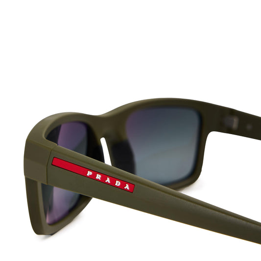 Prada Men's 0PS B10S Rectangle Sunglasses