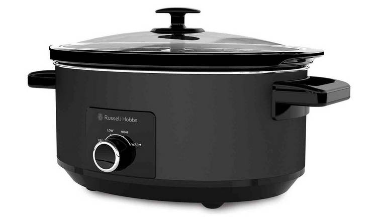 Russell Hobbs 7L Matte Black Slow Cooker 27720