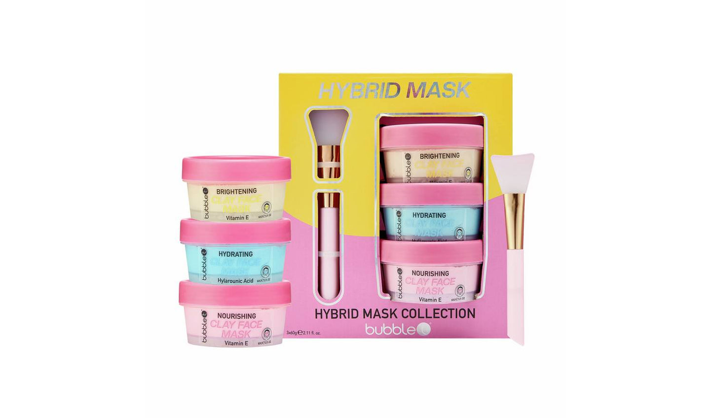 Bubble T Cosmetics Clay Masking Skincare Set