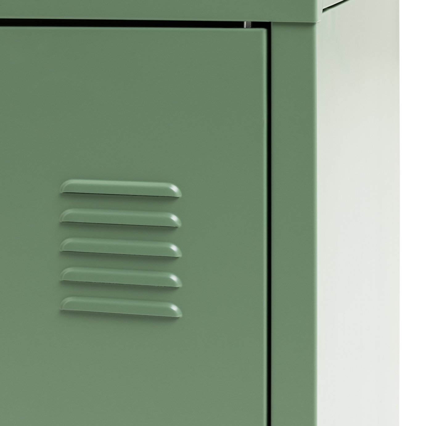 Habitat Stevie 3 Door Locker - Green