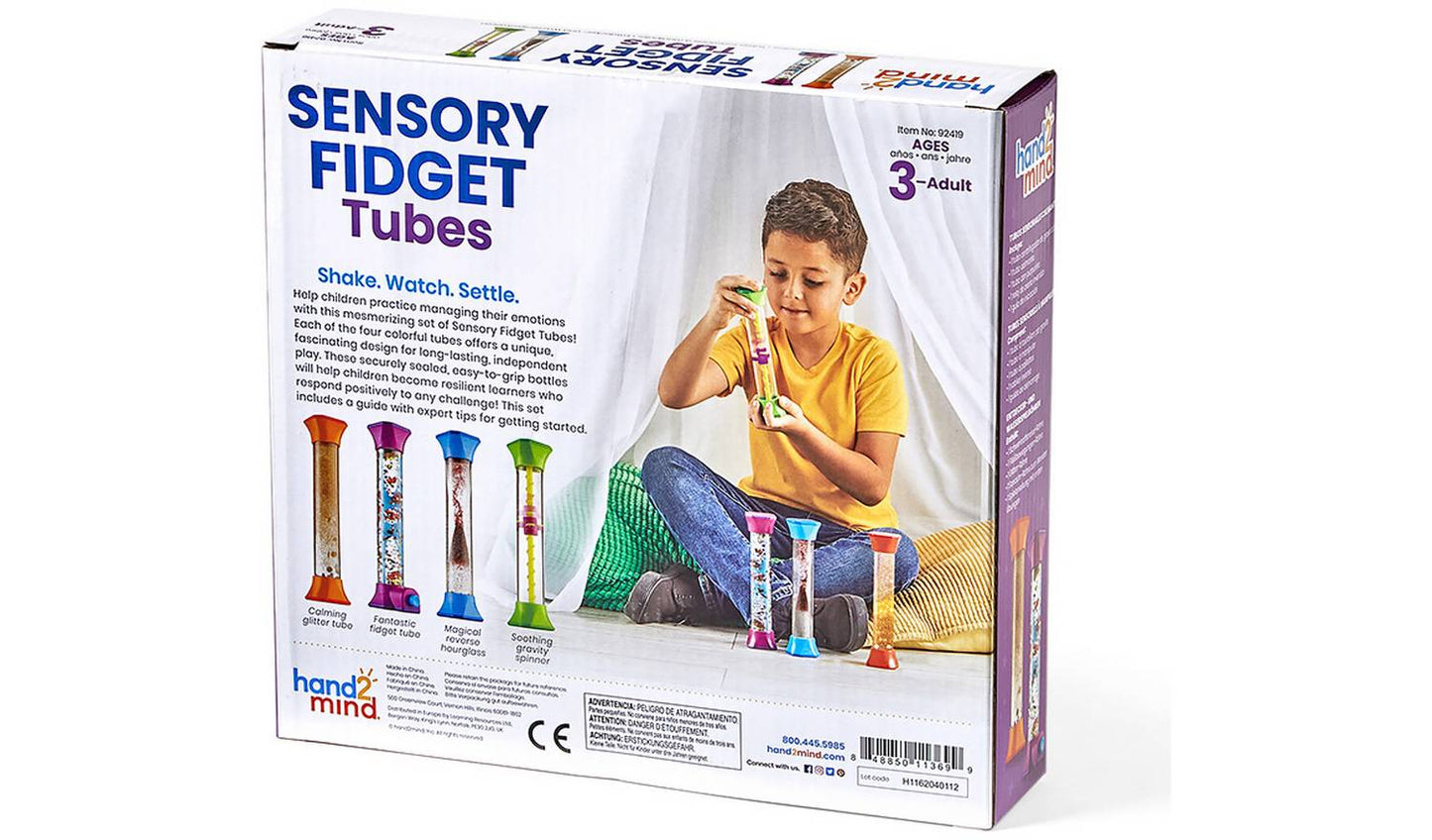 Learning Resources Sensory Fidget Tubes Pack of 4