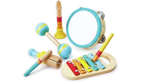 Chad Valley Wooden Music Set