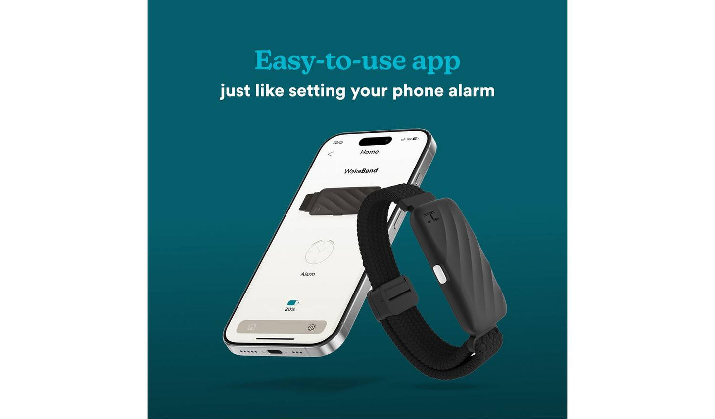 Homedics WakeBand Silent Alarm