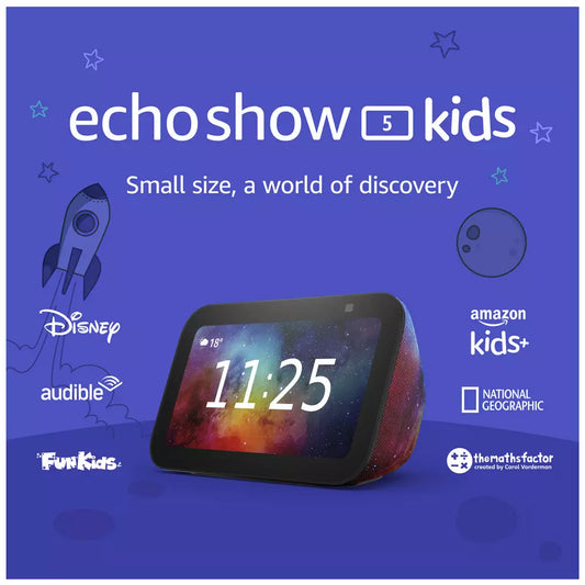 Amazon Echo Show 5 (3rd Gen) Kids Smart Speaker - Galaxy