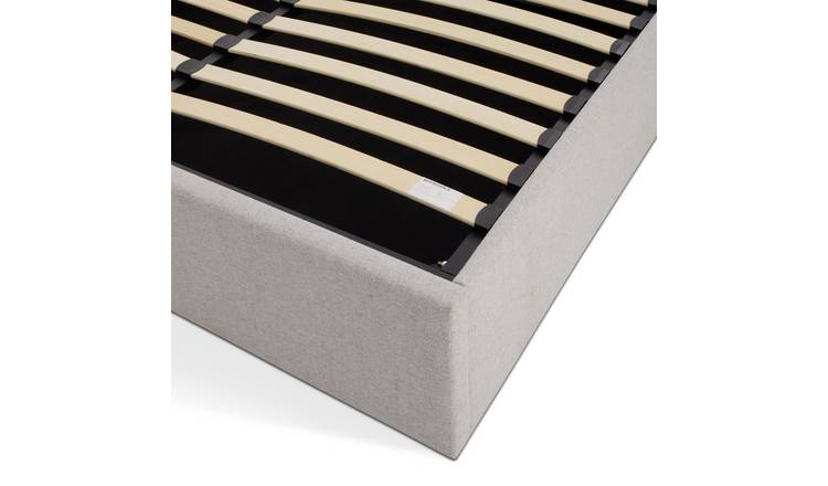 Habitat Halstead Small Double End Lift Ottoman Bed - Grey