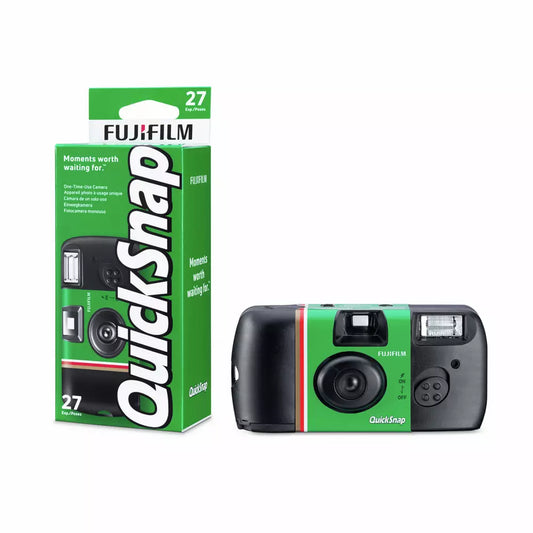 Fujifilm Quicksnap Flash Single Use Disposable 35mm Camera