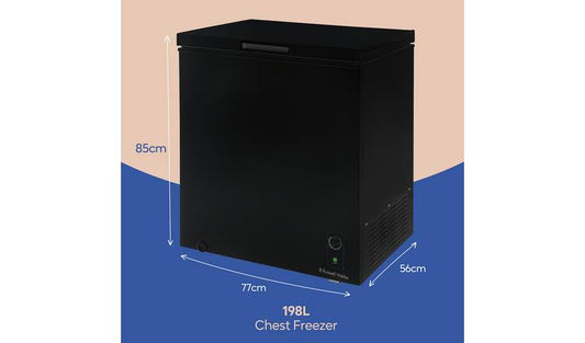Russell Hobbs RH198CF0E1B Chest Freezer - Black