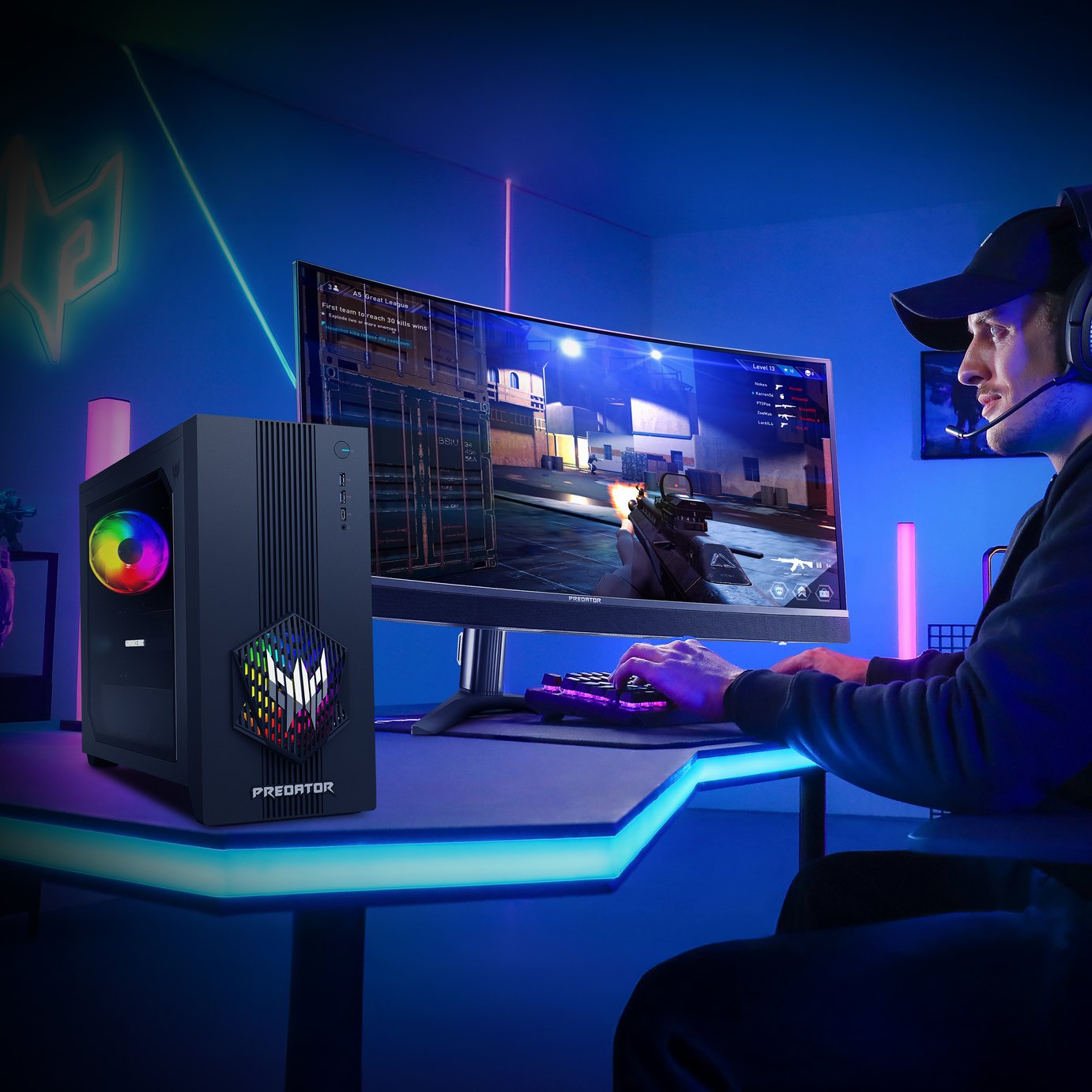 Acer Predator Orion 3000 16GB 512GB RTX 5060 Gaming PC
