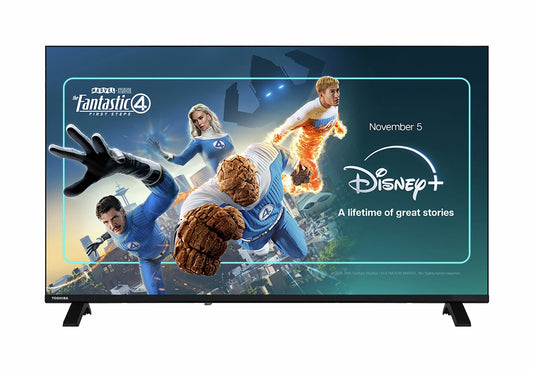 Toshiba 43 Inch 43QV1563DB 4K Ultra HD HDR QLED Freely TV