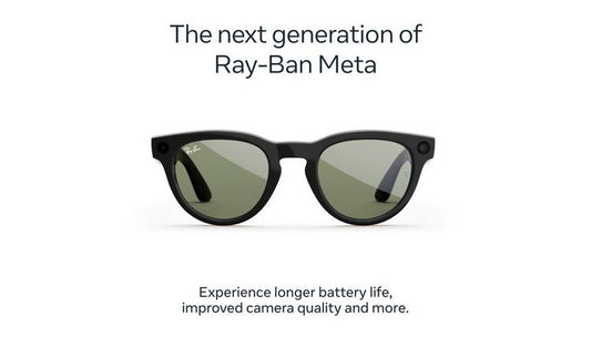 Ray-Ban Meta Headliner Gen 2 - Shiny Black, Green