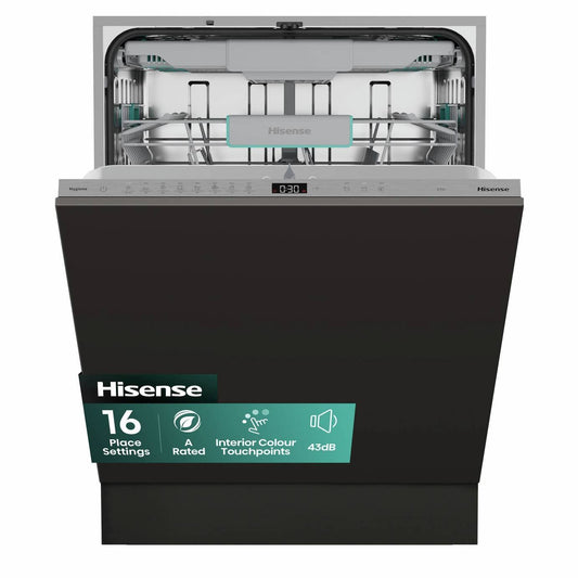Hisense HV16AUK Integrated Full Size Dishwasher