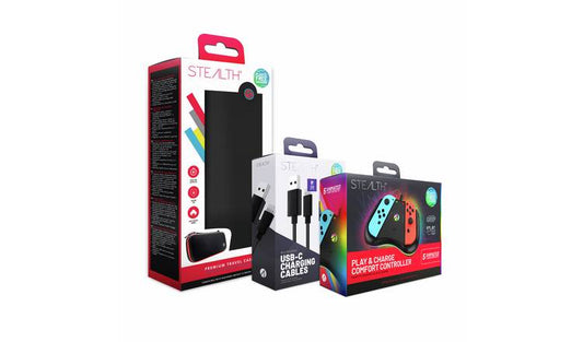 STEALTH Switch Accessories & Multiformat USB-C Cables Bundle