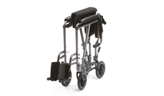 Drive Steel Compact Folding Travel Wheelchair