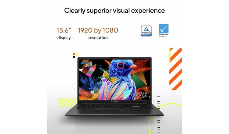 ASUS Vivobook Go 15 15.6in R3 8GB 128GB Laptop - Silver