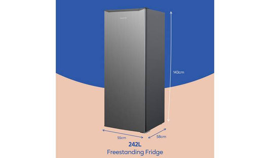 Russell Hobbs RH143LF552E1SS Tall Larder Fridge - S/Steel