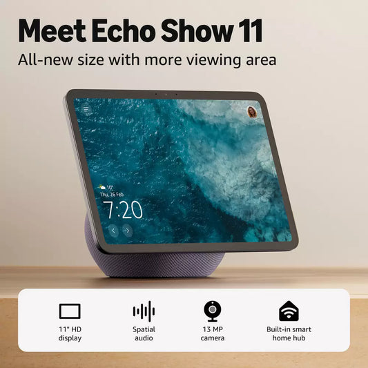 Amazon Echo Show 11 2025 Smart Display with Alexa - Graphite
