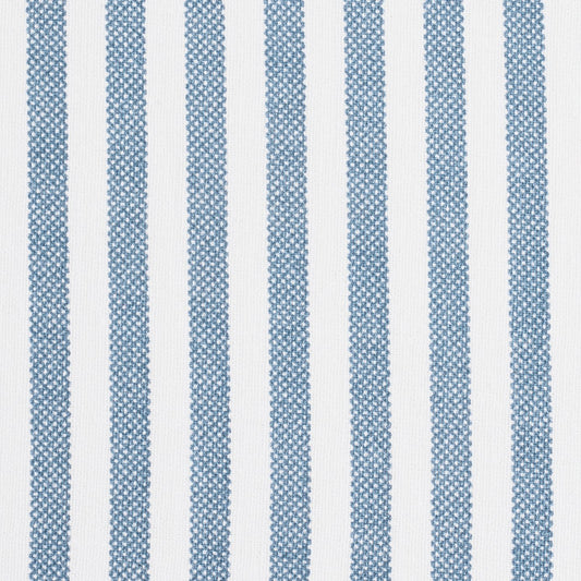 Habitat Oxford Stripe Printed Blue Fitted Sheet - Single