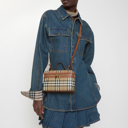 Check Vanity Bag