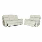 Aspire Kingsmere 3 & 2 Seater Power Recliner Sofa - Pewter
