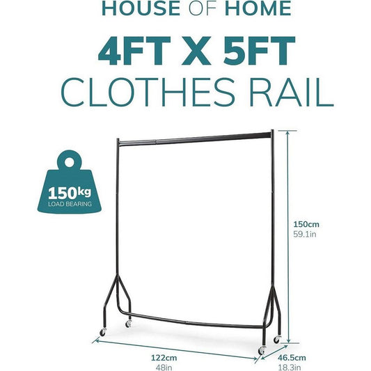 House of Home Extra Heavy Duty 4FT Long x 5FT Clothes
