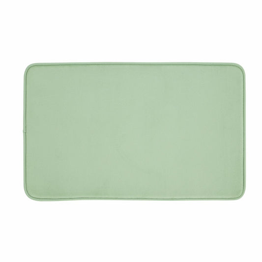Catherine Lansfield Sage Memory Foam Bath Mat - 50x80cm