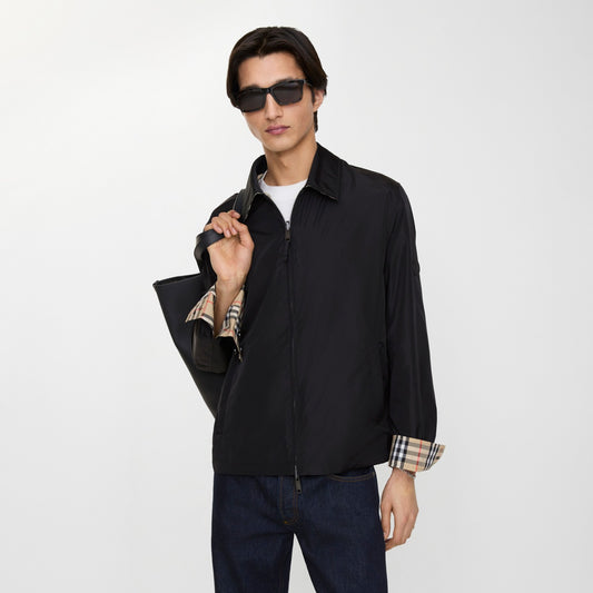 Reversible Nylon Bloomsbury Harrington Jacket