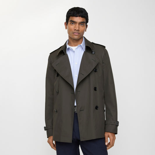 Extra-short Tropical Gabardine Kensington Trench Coat