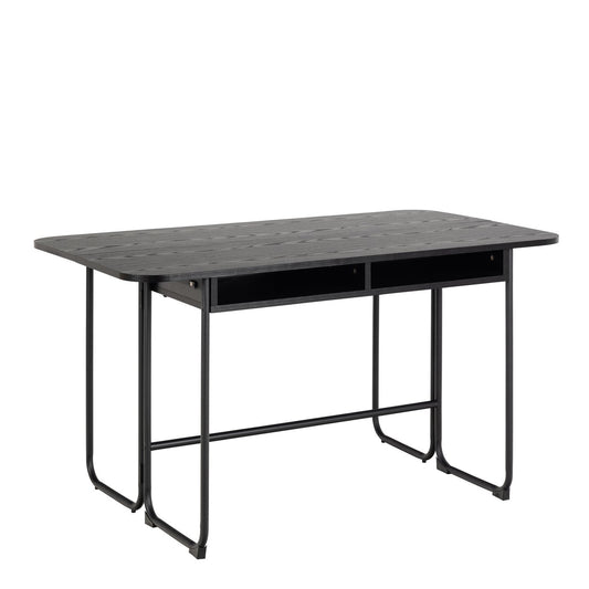 Furniture To Go Darlington Ext 4 Seater Dining Table - Black