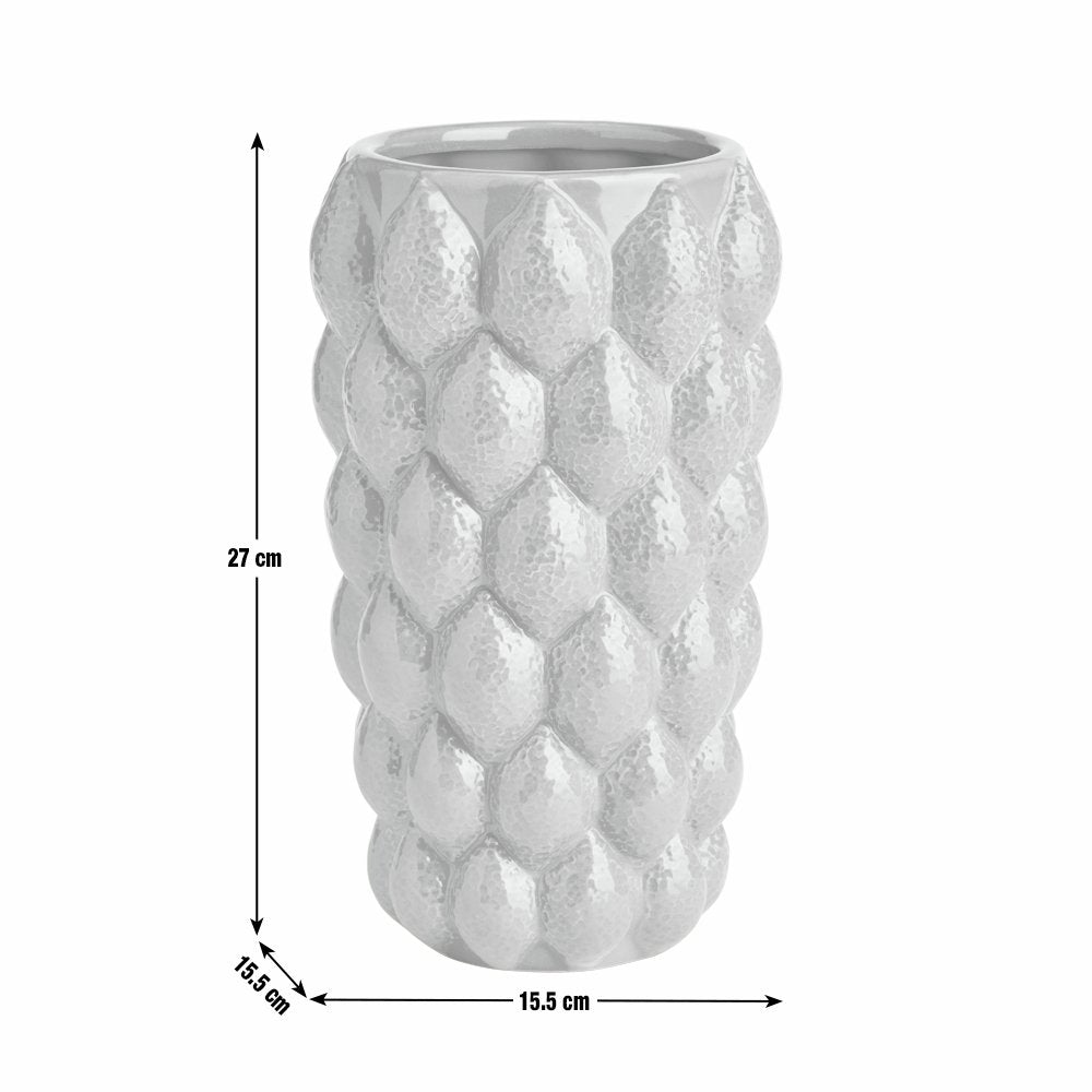 Argos Home Ceramic Yellow Lemon Vase - 15cm