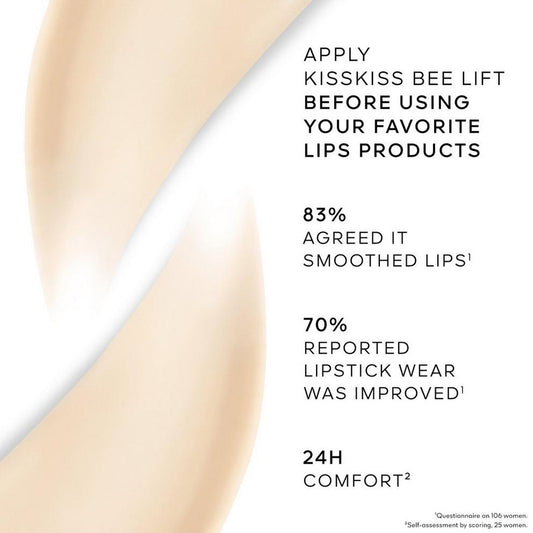 Guerlain KissKiss Bee Lift Beautifying Lip Care Primer Natural Origin