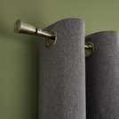Argos Home Extendable Metal Trumpet Brass Curtain Pole - 165 - 300cm