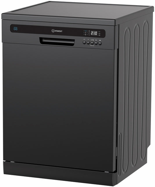Indesit IN2FE13CNO7BUK Full Size Dishwasher - Black