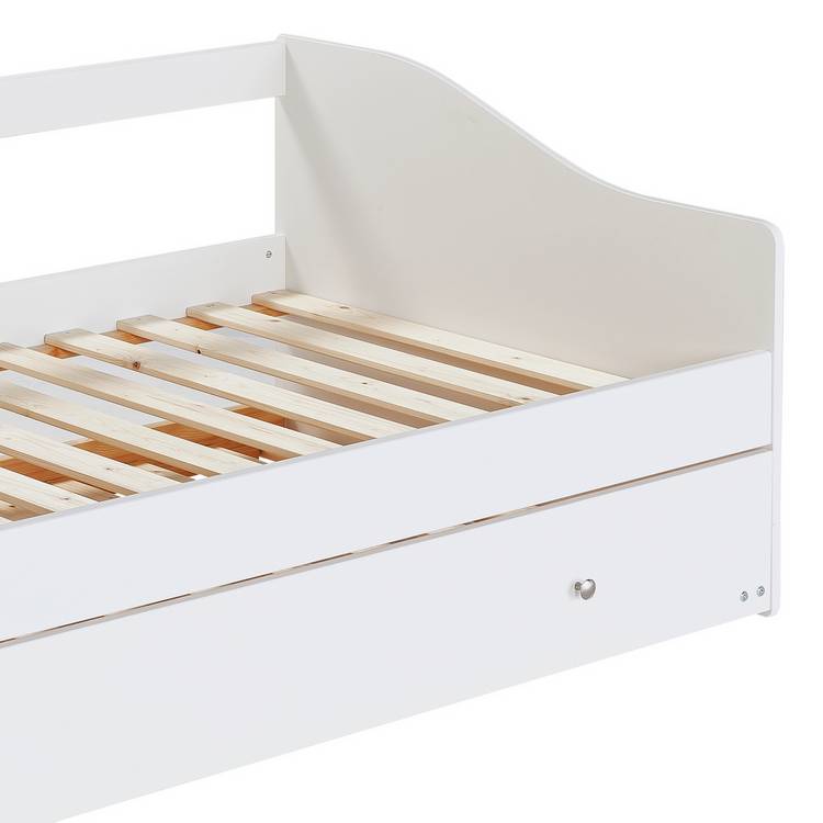 Habitat Brooklyn Day Bed with Trundle - White
