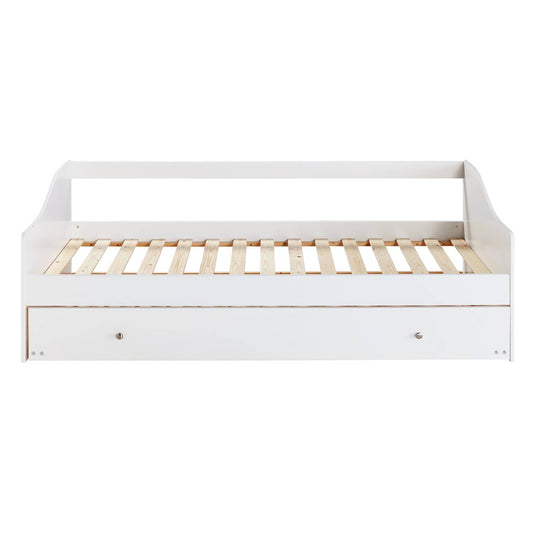 Habitat Brooklyn Day Bed, Trundle and Mattress-White