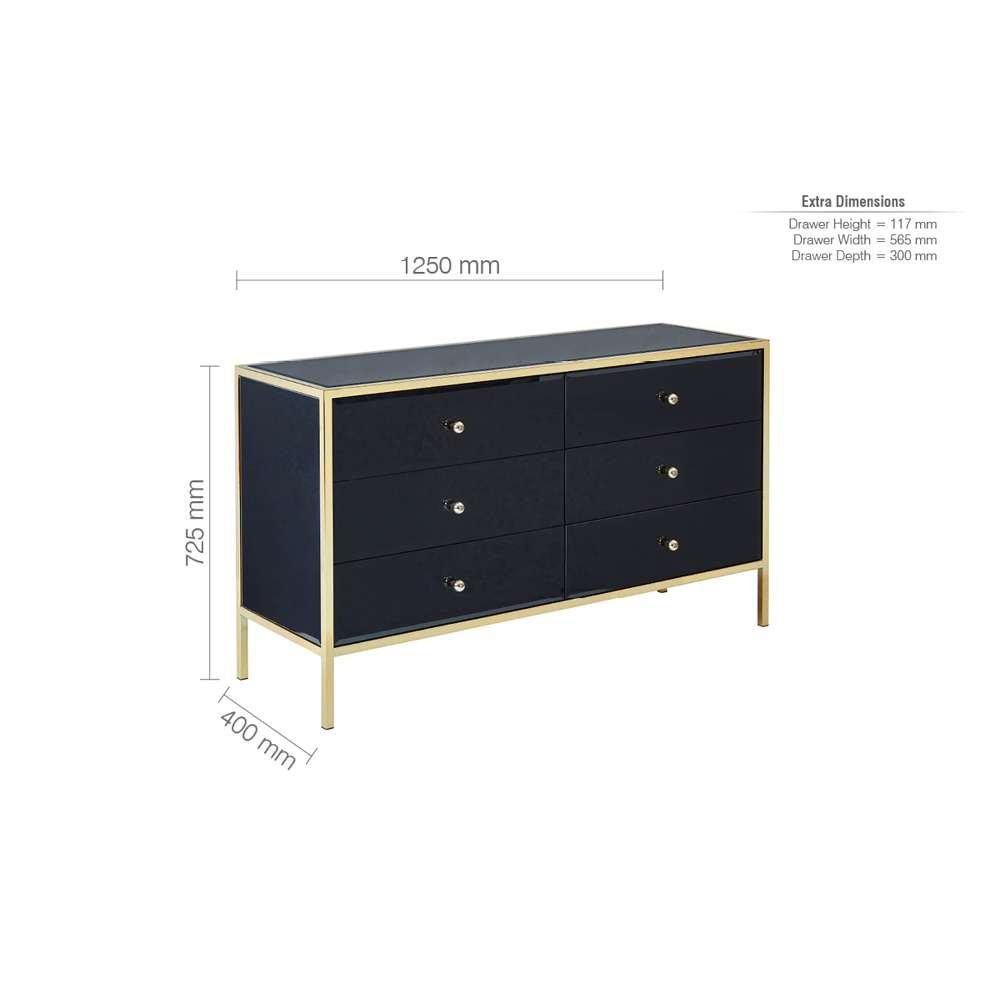 Birlea Fenwick 6 Drawer Chest
