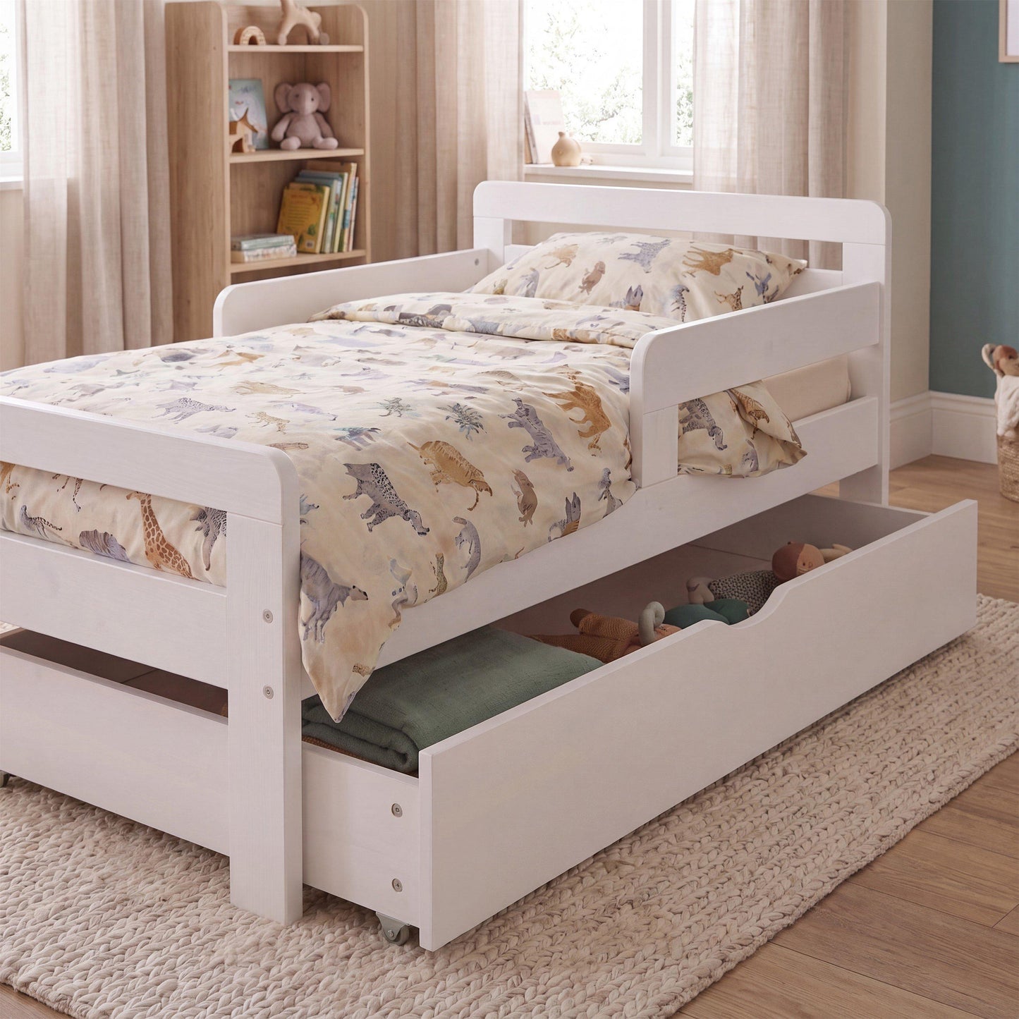 Lassic Junior Vida Taurus Toddler Bed With Storage