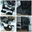 Aidapt Compact Lightweight Steel Wheelchair