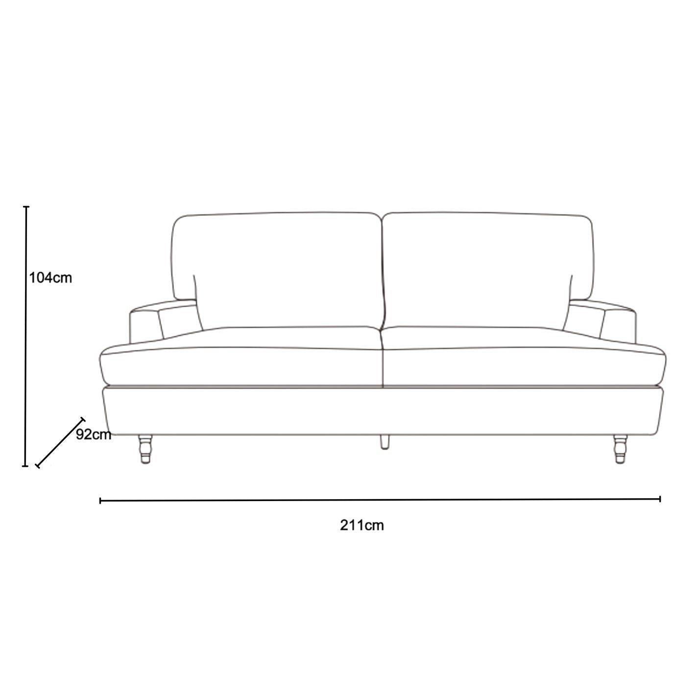 Biba Lola 3 Seat Sofa