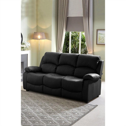 Banbury Faux Leather 3 Seater Sofa