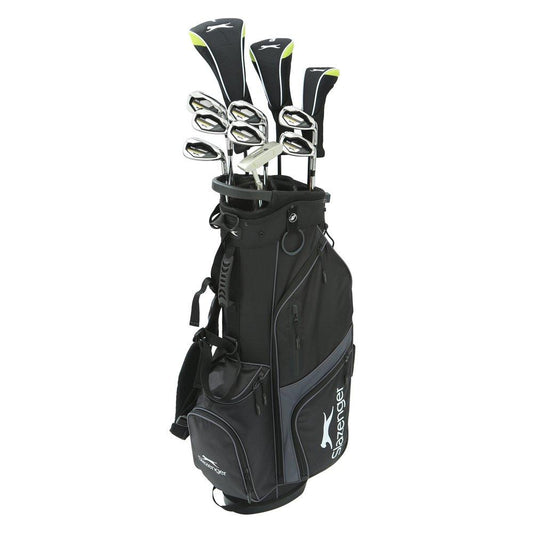 Slazenger VS Golf Club Set with Stand Bag (Graphite and Steel Shaft Combo) Mens